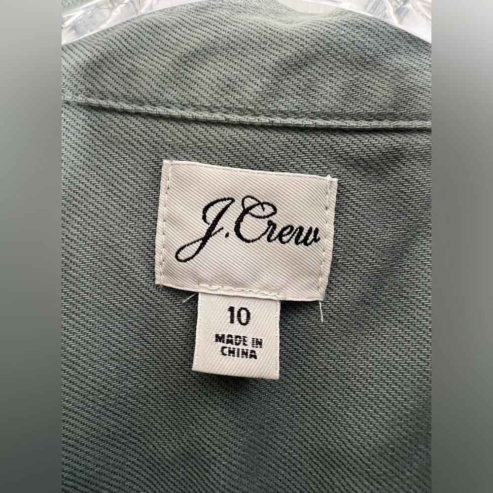 J. Crew Mini Cargo Style Dress Sz 10 - Picture 10 of 11